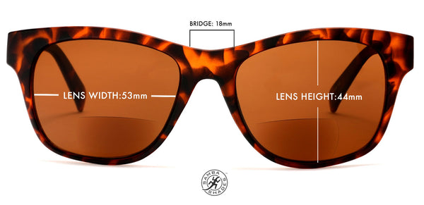 automat materiale sadel Bora Tortoise Bi-Focal Sun Readers Horn Rimmed Sunglasses Brown – Samba  Shades