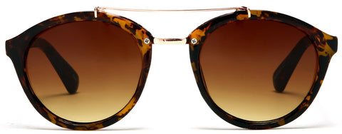 Enzo Fashion Sunglasses Orange Brown-Samba Shades