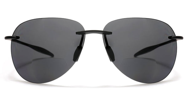 sonnenbrille maui sports Pilot Military Bi-Focal Sun Readers Sunglasses Ultra Flex TR90 Black 1.25 / Black Cube E-Bikes MTB Fully Empl-RA.Group Color:navy-blue The frame is lightweight