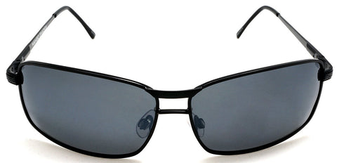 Men's Polarized Wide Navigator Pilot Military Style Sunglasses - James Dean Racer Style - Black-Samba Shades