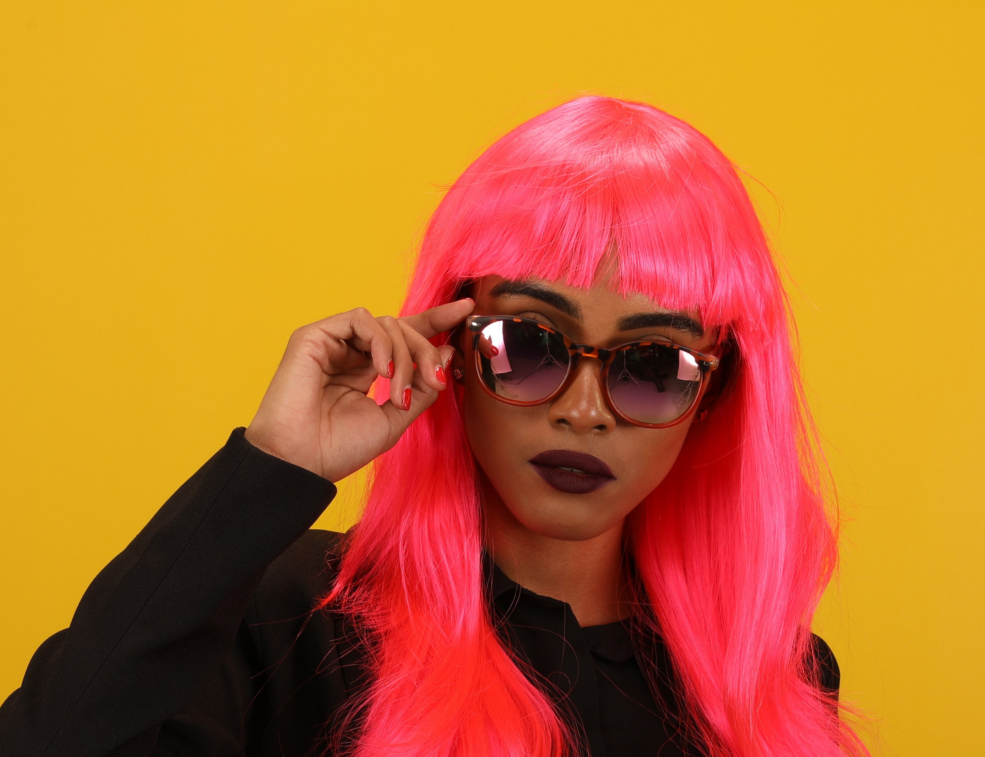 Polarized Round Verona Horn Rimmed Sunglasses - Tortoise Gold Pink-Samba Shades