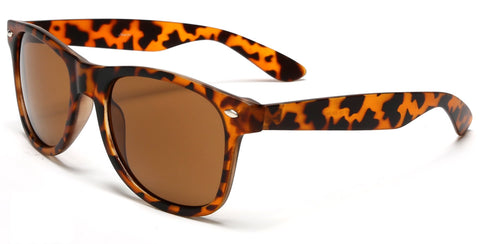 Vintage Horn Rimmed Sunglasses Weekender Orange Brown-Samba Shades