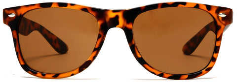Vintage Horn Rimmed Sunglasses Weekender Orange Brown-Samba Shades