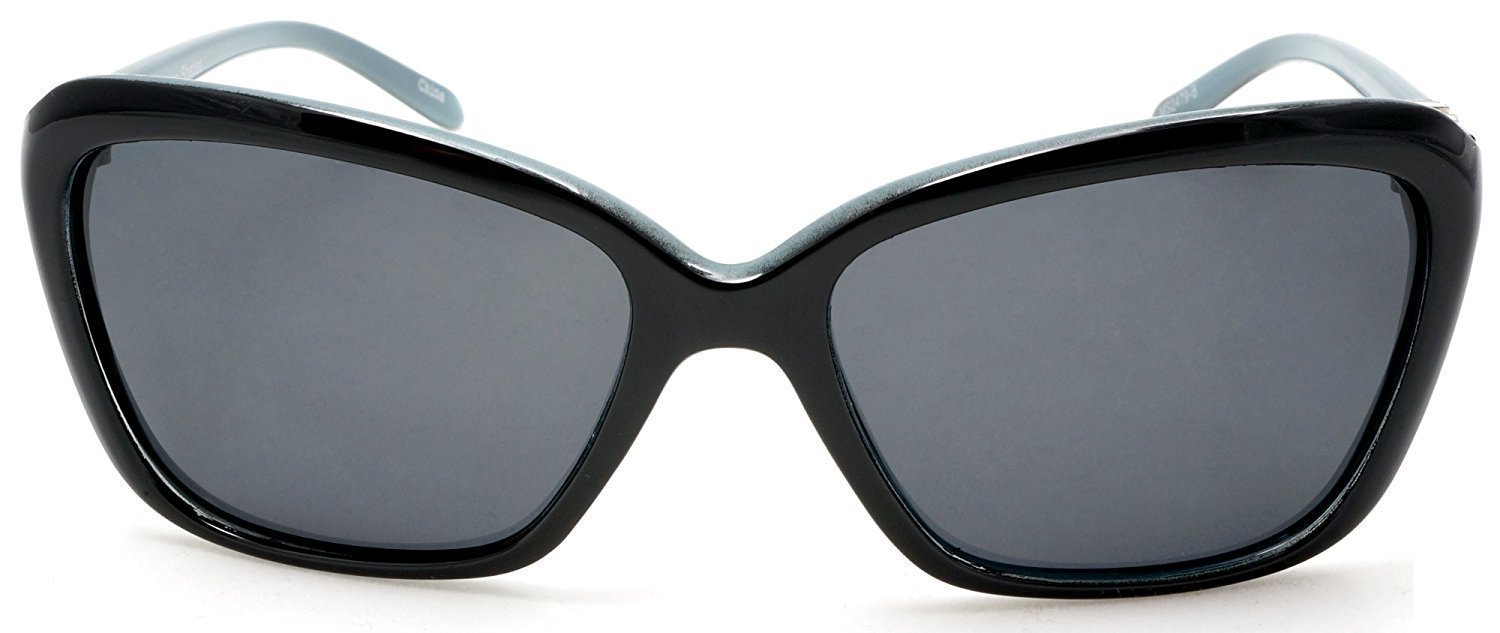 Women's Retro Polarized Butterfly Sunglasses - Grace Kelly "Too Hot to Handle" - Blue-Samba Shades