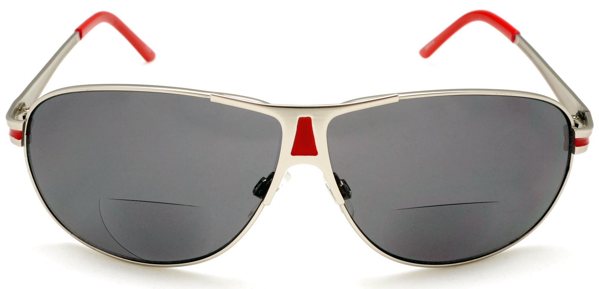 BiFocal Sun Readers Classic Pilot Military Reading Sunglasses Sun Readers Red-Samba Shades