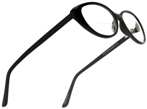 Black Voyage Samba Shades Bi-Focal Black Cat Eye Readers Magnification Glasses