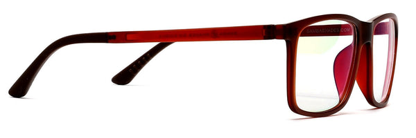 Blue Blockers Computer Screen Horn Rimmed Glasses Anti Glare and Anti ...
