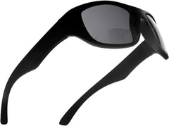 Brando Brenda Sports Bi-Focal Sun Readers Outdoor Comfort Sunglasses Black-Samba Shades