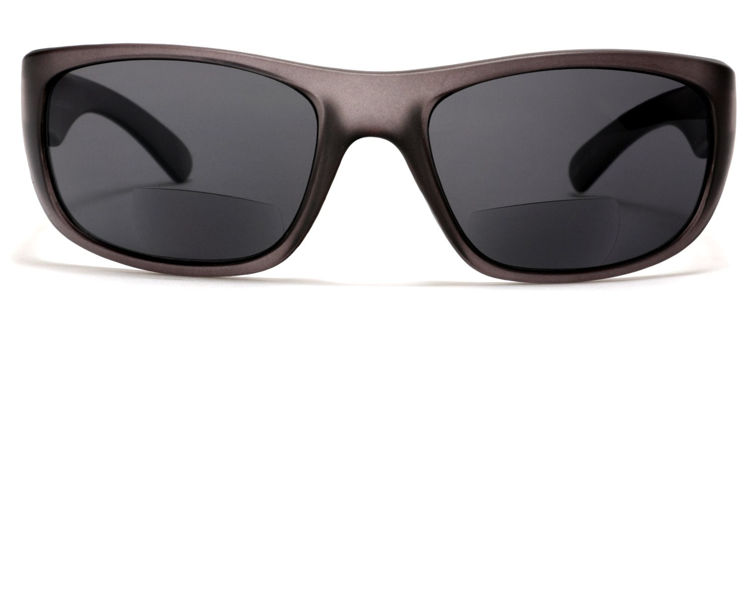Brando Brenda Sports Bi-Focal Sun Readers Outdoor Comfort Sunglasses Gray-Samba Shades