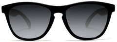 Don and Audrey Form Horn Rimmed Sunglasses Black-Samba Shades
