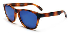 Don and Audrey Form Horn Rimmed Sunglasses Brown Orange-Samba Shades