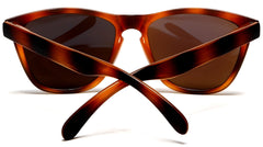 Don and Audrey Form Horn Rimmed Sunglasses Brown Orange-Samba Shades