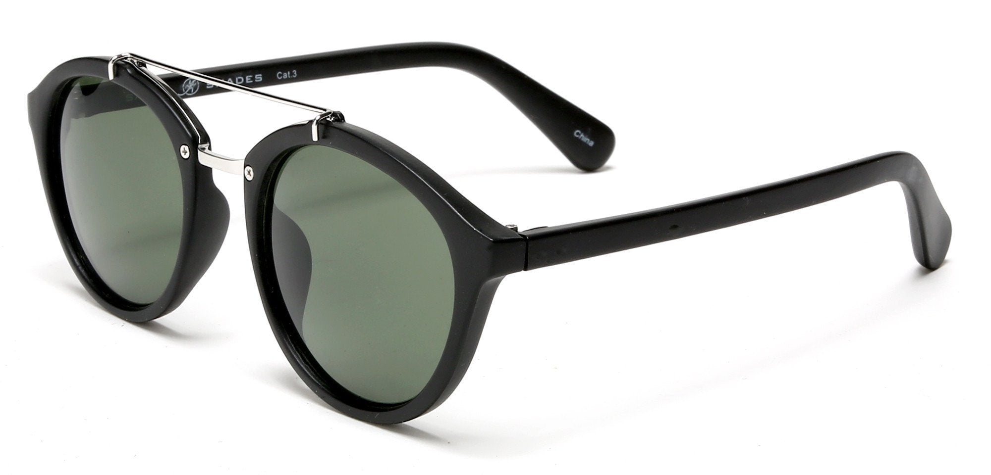 Enzo Fashion Sunglasses Black-Samba Shades