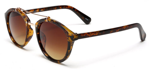 Enzo Fashion Sunglasses Orange Brown-Samba Shades