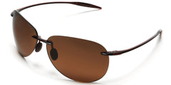 Light-Weigh Unbreakable TR90 Frame Pilot Military Sunglasses Brown-Samba Shades