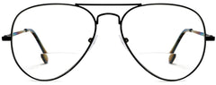 Midnight Bomb Tango Optics Bi-Focal Black Pilot Glasses Readers Magnification Rx