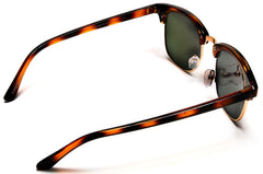 New York Classic Horn Rimmed Vintage Sunglasses Brown Orange-Samba Shades