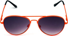 Pilot Military Neon Unisex Sunglasses Rock Party Cool Factor Style-Samba Shades