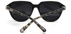 Polarized Jackie O' Classic Fashion Sunglasses Black-Samba Shades
