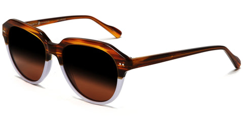 Polarized Jackie O' Classic Fashion Sunglasses Orange White-Samba Shades