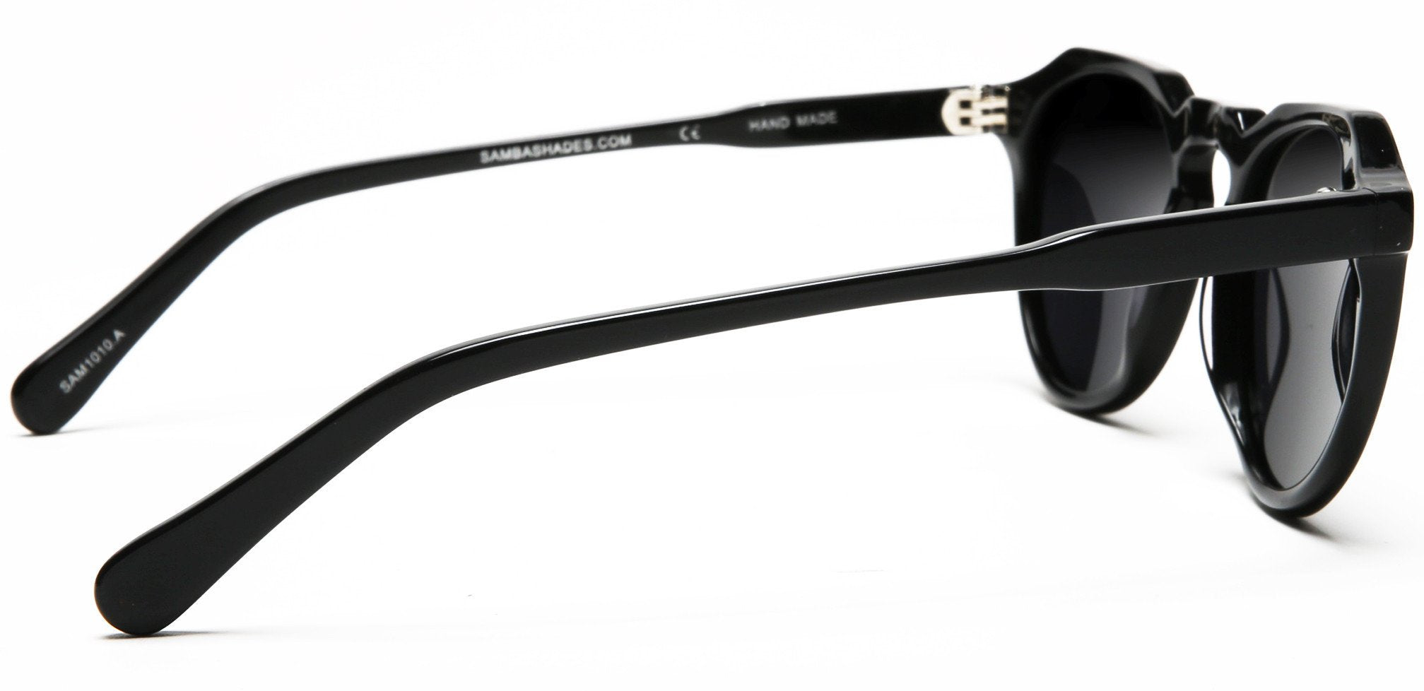 Polarized Lauren Backal Cordoba Fashion Sunglasses Black-Samba Shades