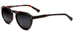 Polarized Lauren Backal Cordoba Fashion Sunglasses Brown Black-Samba Shades