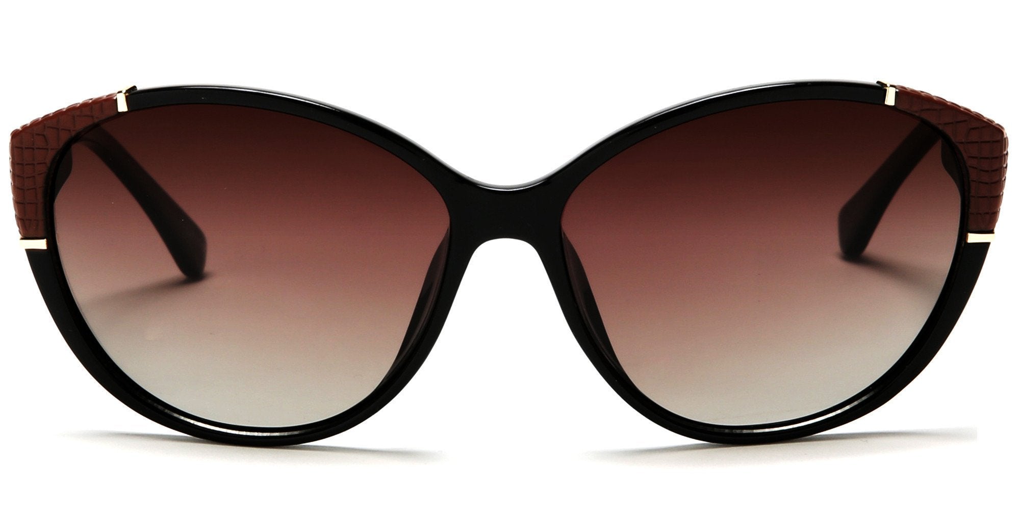 Samba Shades Polarized Marilyn's Cateye Fashion Sunglasses with Dark ...