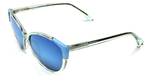 Polarized Marilyn's Cat Eye Fashion Sunglasses Blue-Samba Shades