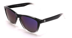 Polarized New Cool Factor Horn Rimmed Sunglasses - Black Blue-Samba Shades