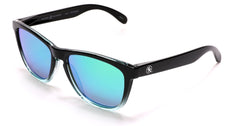 Polarized New Cool Factor Horn Rimmed Sunglasses - Green-Samba Shades