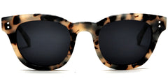 Polarized Vista Horn Rimmed Vintage Sunglasses Grey Brown-Samba Shades