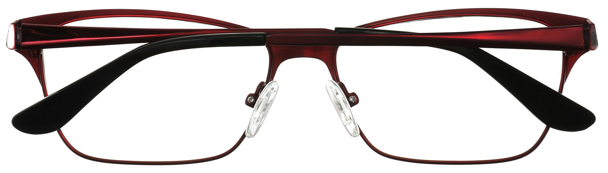 Tango Optics Browline Metal Eyeglasses Frame Luxe RX Stainless Steel Mary Sherman Morgan Blue For Prescription Lens-Samba Shades