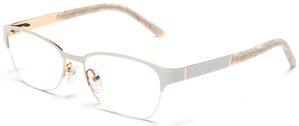 Tango Optics Metal Optical Eyeglasses Frame Luxe Stainless Steel Jacki ...