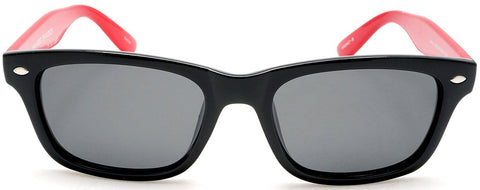 Unisex Vintage Style Polarized Horn Rimmed Sunglasses - Rick & Liz-Samba Shades