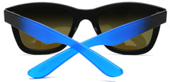Valencia Polarized Horn Rimmed Sunglasses TR90 Unbreakable Construction Black-Samba Shades
