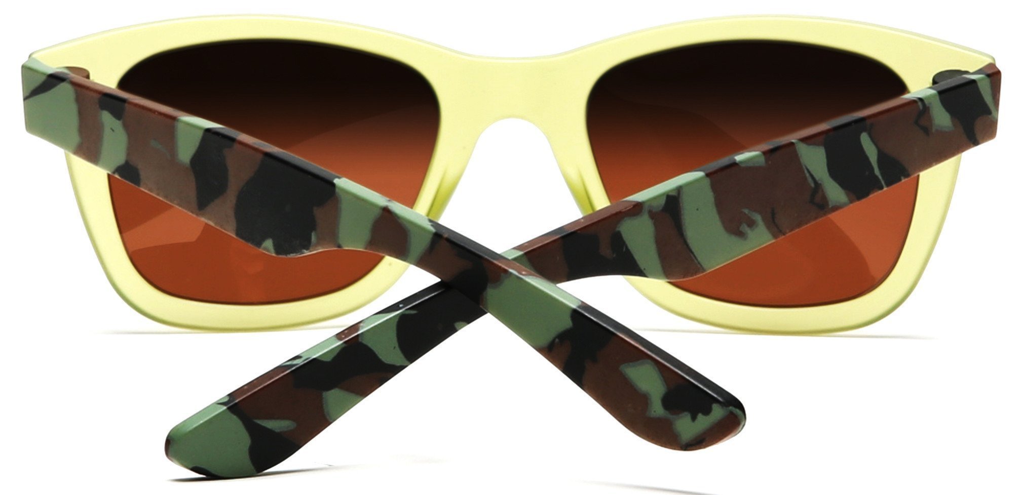 Valencia Polarized Horn Rimmed Sunglasses TR90 Unbreakable Construction Olive-Samba Shades