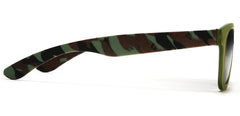 Valencia Polarized Horn Rimmed Sunglasses TR90 Unbreakable Construction Olive-Samba Shades