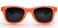 Valencia Polarized Horn Rimmed Sunglasses TR90 Unbreakable Construction Orange-Samba Shades