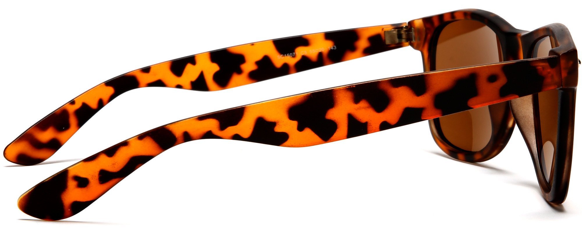 Vintage Horn Rimmed Sunglasses Weekender Orange Brown-Samba Shades