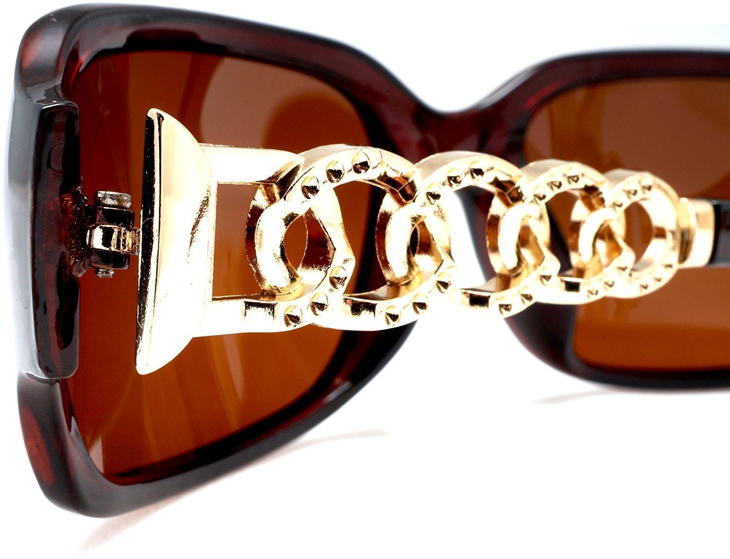 Women's Classic Wide Polarized Sunglasses - Liz Taylor Inspired-Samba Shades
