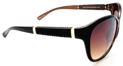 Women's Oversized Cat-Eye - Audrey Hepburn Mambo Horn Rimmed Sunglasses - Brown-Samba Shades