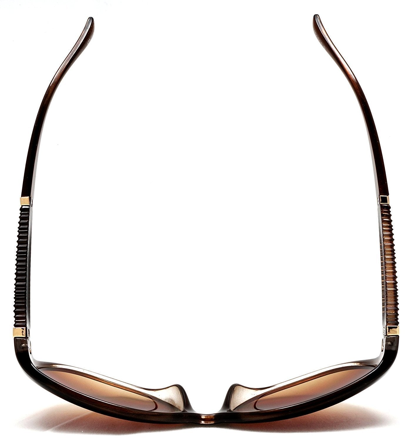 Women's Oversized Cat-Eye - Audrey Hepburn Mambo Horn Rimmed Sunglasses - Brown-Samba Shades