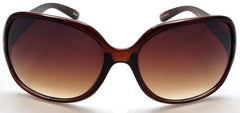 Women's Oversized Fashion Classic Sunglasses - Bombshell - Brown-Samba Shades