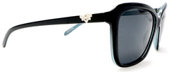 Women's Retro Polarized Butterfly Sunglasses - Grace Kelly "Too Hot to Handle" - Blue-Samba Shades
